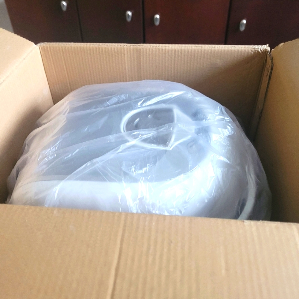 White Kitchen Appliance in Box.By PANASONIC.